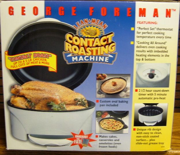 FOREMAN LEAN MEAN CONTACT ROASTING MACHINE GV5 / BOX